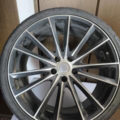 20インチ　タイヤ付き4本セット　アルファード、ベルファイア、エルグランド、ハリアー等。速履けます！