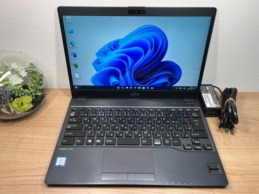 美品・タッチパネル 〉03252 富士通 LIFEBOOK U938/S i5-7200U ８GB / SSD 256GB 第7世代 Windows11 Office 軽量