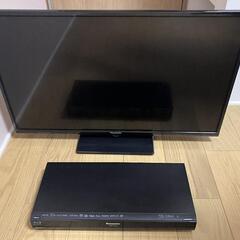 パナソニック製　32型　液晶テレビ　ブルーレイレコーダー　セット