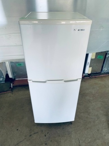 ハイセンス　2ドア冷凍冷蔵庫　HR-B106JW