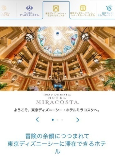 2024/06/06　宿泊　ディズニー　ホテル　ミラコスタ　東京　ディズニー　シー