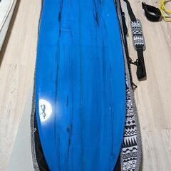 サーフボード 7'4 本体 （ハード&ニットケース、デッキパッド付！）