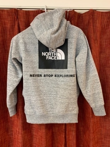 【引き渡し決定】美品 【 THE NORTH FACE ザ ノースフェイス 】バック スクエア ロゴ フード  バックプリント ボックスロゴ 裏起毛 パーカーM