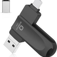 【新品】iPhone対応 USBメモリ 128GB ４in1 i...