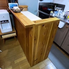 【値下】手作りキッチンカウンター 