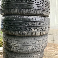 155/55R14 中古タイヤ　4本　引き取り限定