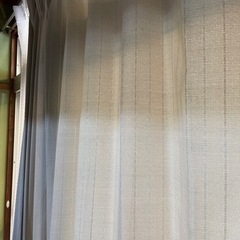 【訳あり】カインズカーテン2枚　大きめサイズ