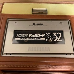 ナショナル ポータブルビデオカセットレコーダー NV-3200 ...