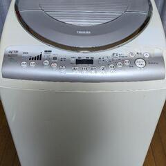 東芝ヒーター乾燥機内蔵全自動洗濯機8㎏　【お譲り先確定物件！】