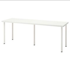 【GW限定値引】家具　IKEA リンモン オフィスデスク 200×60