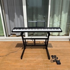 【美品】ローランド 電子ピアノ キーボードスタンド付き　GO:P...