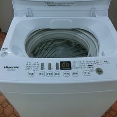 ID 183124　洗濯機5.5K　ハイセンス　２０２１年　HW-E5503