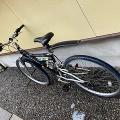 マウンテンバイク（前3ギア、後ろ6ギア）