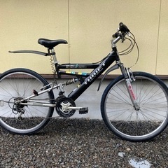 マウンテンバイク（前3ギア、後ろ6ギア）