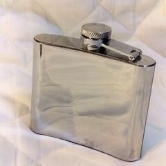 【未使用】スキットル　STAINLESS STEEL 5oz