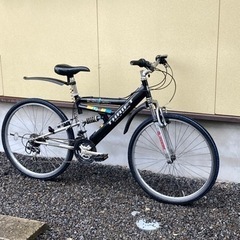 マウンテンバイク（前3ギア、後ろ6ギア）