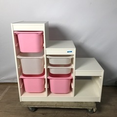 IKEA イケア TROFAST トロファスト 3列 引き出し6...