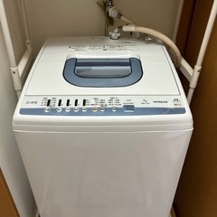 ⭐︎美品【HITACHI】全自動洗濯機（NW-T74）白い約束 