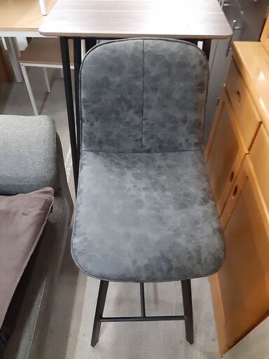 リサイクルショップどりーむ天保山店　No12803　テーブルセット　イス×２　オシャレデザイン リサイクルショップどりーむ天保山店 No12803 テーブルセット イス×2