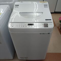 ★ジモティー割引有★ SHARP 5.5kg電気洗濯乾燥機 ES...