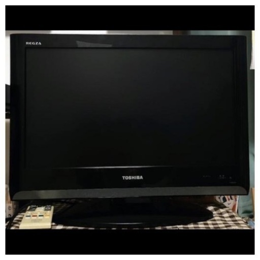 ジャンク】東芝REGZA 19A8000 (ワッピ) 儀保のテレビ《液晶テレビ》の中古あげます・譲ります｜ジモティーで不用品の処分