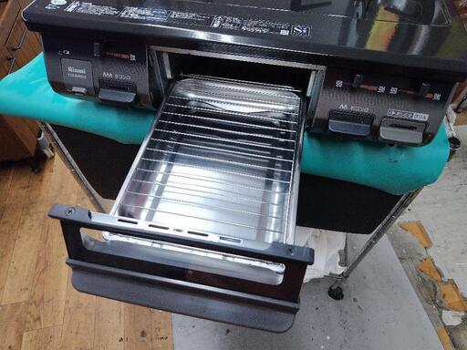 J578☆Rinnai☆都市ガスコンロ☆水無し片面焼きグリル