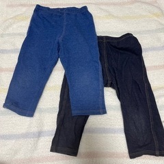 美品　120 UNIQLOレギンス