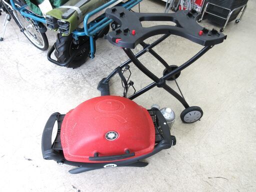 Weber / ウィーバー Qシリーズ Q1250 ガスグリル BBQコンロ アウトドア キャンプ【ユーズドユーズ名古屋天白店】 JI0010 -  ガステーブル