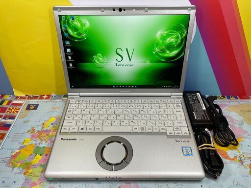 JC03204 極美品 パナソニック CF-SV7 SIM LTE レッツノート ノートパソコン Win11