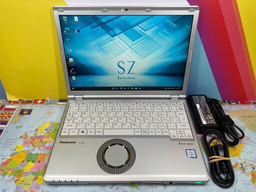 JC0405 極美品 パナソニック Let's note CF-SZ6 DVDマルチ 非常綺麗 ノートパソコン　Windows11
