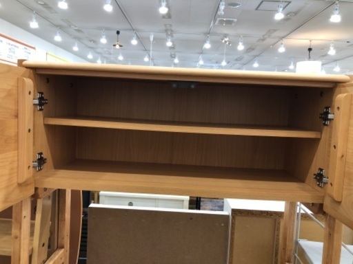 軽トラック貸し出し無料！】松田家具 2枚扉レンジボードです！