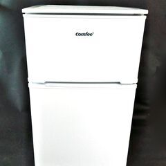 ∞ 2ドア冷凍冷蔵庫 90L 単身者向け 2022年製 動作確認...