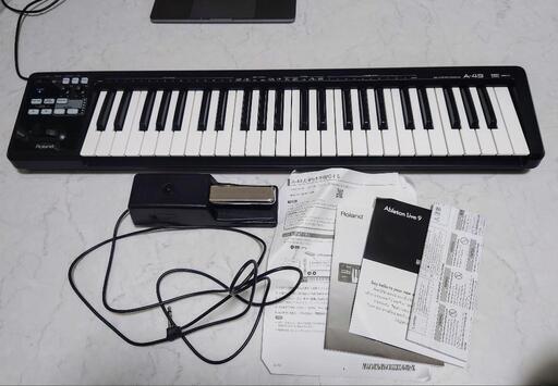 Roland A-49 + ダンパーペダル DP-10セット　箱付き