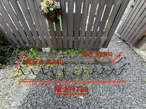 アイアン　フラワーボックス