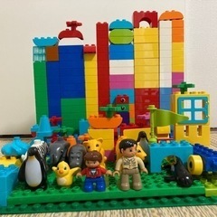 LEGO☆レゴ　デュプロ　楽しいどうぶつえんコンテナ付き