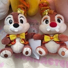 ディズニー チップとデールおもちゃぬいぐるみ