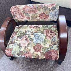 花柄 座椅子 椅子 