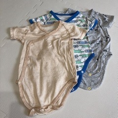 ベビーロンパース　3枚セット　子供用品 ベビー用品 ベビー服