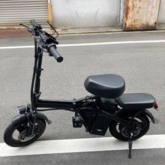 フル電動自転車　モペット　E-bike