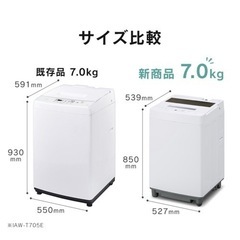 洗濯機 7キロ 全自動 縦型 全自動洗濯機 7kg アイリスオーヤマ 洗濯機 全自動 縦型 縦型洗濯機 洗濯 コンパクト ホワイト
