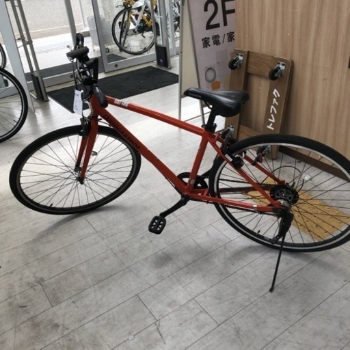クロスバイクBRIDGESTONE27インチオレンジよごれ有【トレファク堺福田店】 クロスバイクBRIDGESTONE27インチオレンジよごれ有【トレファク堺福田店】