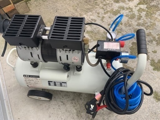 MCP-25SLMA オイルレスコンプレッサー 静音タイプ 25L 1台 モノタロウ 