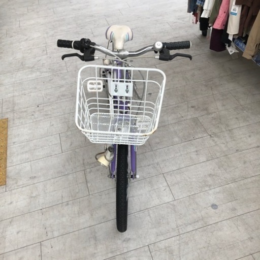 子供用自転車ASAHI20インチSTJ017973パープルキズ有り【トレファク堺