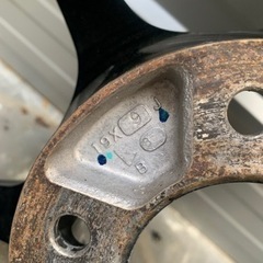 19インチ　2本　ホイール　アドバンレーシング