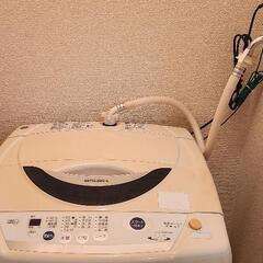 (決まりました) MITSUBISHI の洗濯機( 洗濯容...
