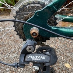 BRIDGESTONEブリヂストンabiosアビオスシマノ自転車パーツ・譲渡証付 ◎お値下げしました‼️ 【断捨離中】 早い者勝ち‼️逸品 軽量