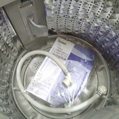 洗濯機 5.5kg 2021年製 TWINBIRD KWM-EC55 ホワイト 白 全自動 家電 ツインバード 苫小牧西店