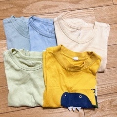 子供用品  子どもTシャツ5点セット80サイズ