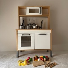 IKEA 木製キッチン
