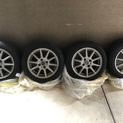 中古スタッドレスタイヤ&ホイール155/65R14